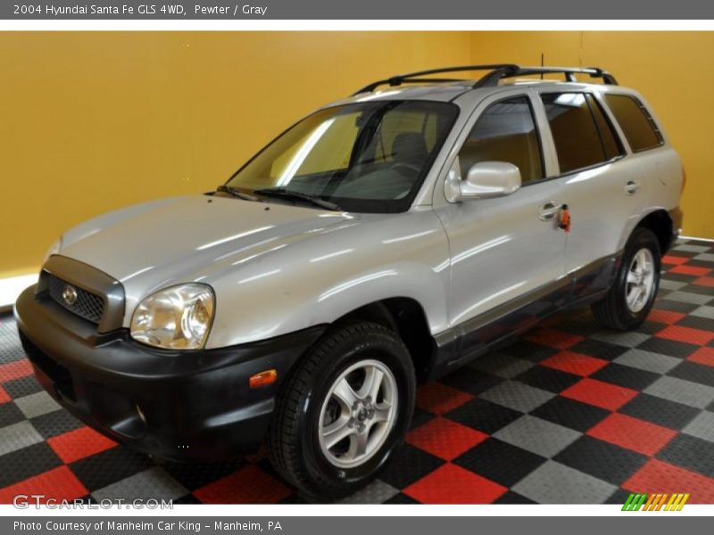 Pewter / Gray 2004 Hyundai Santa Fe GLS 4WD