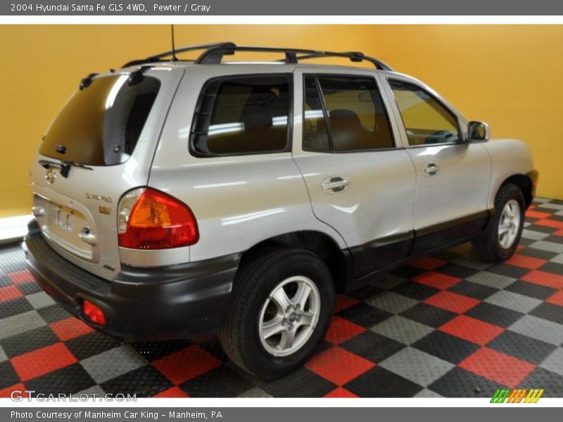 Pewter / Gray 2004 Hyundai Santa Fe GLS 4WD