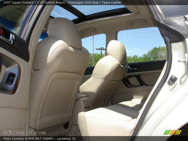 Champagne Gold Opal / Taupe Leather 2007 Subaru Outback 2.5 XT Limited Wagon