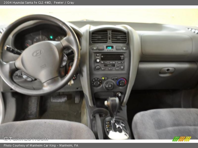 Pewter / Gray 2004 Hyundai Santa Fe GLS 4WD