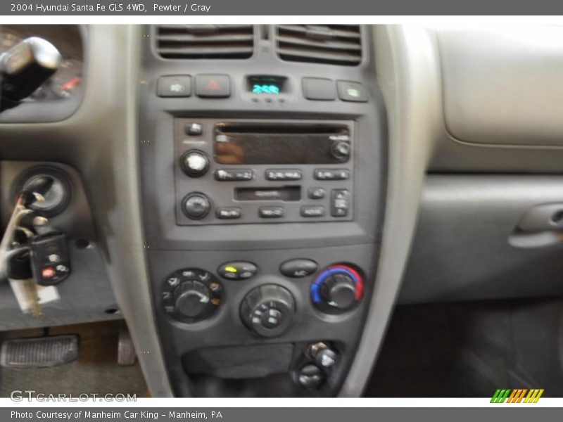 Pewter / Gray 2004 Hyundai Santa Fe GLS 4WD