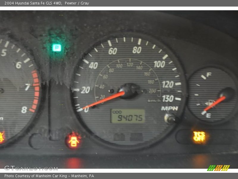 Pewter / Gray 2004 Hyundai Santa Fe GLS 4WD