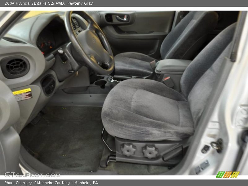 Pewter / Gray 2004 Hyundai Santa Fe GLS 4WD