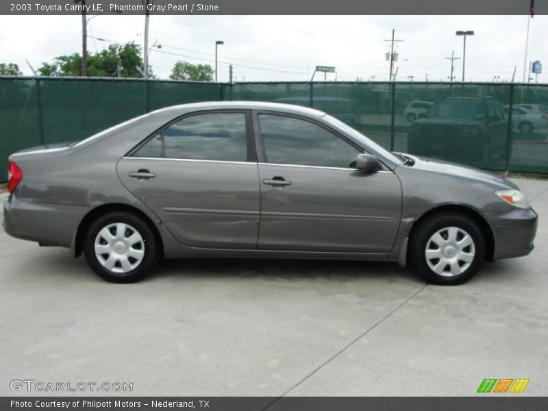 Phantom Gray Pearl / Stone 2003 Toyota Camry LE