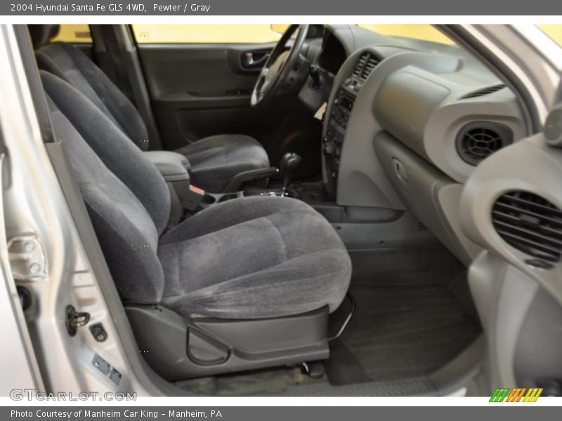 Pewter / Gray 2004 Hyundai Santa Fe GLS 4WD