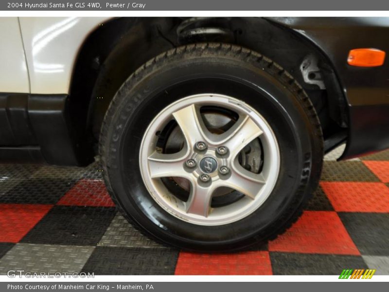 Pewter / Gray 2004 Hyundai Santa Fe GLS 4WD