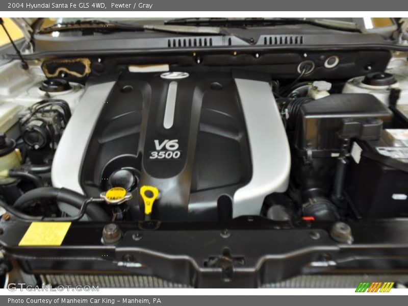 Pewter / Gray 2004 Hyundai Santa Fe GLS 4WD