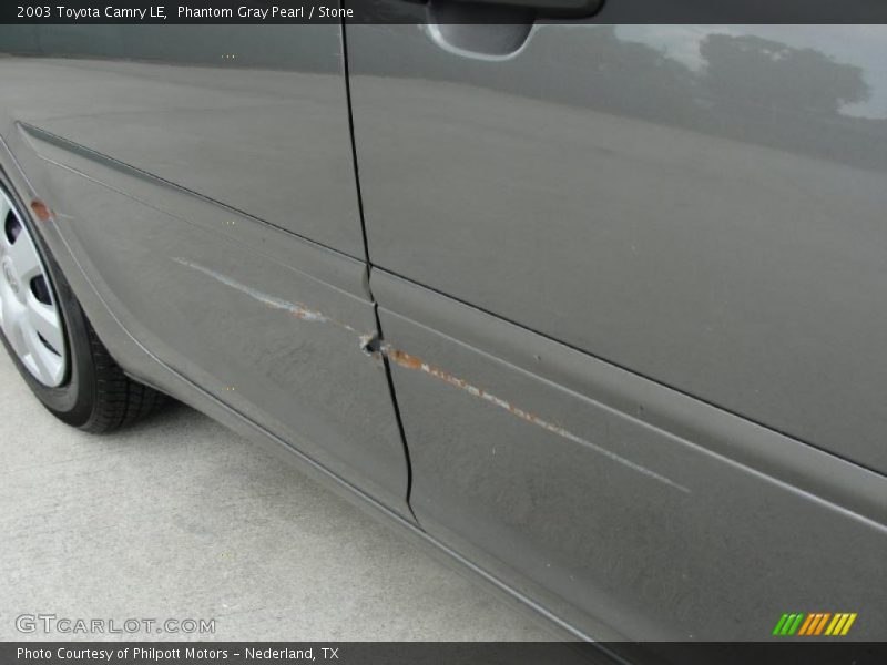 Phantom Gray Pearl / Stone 2003 Toyota Camry LE