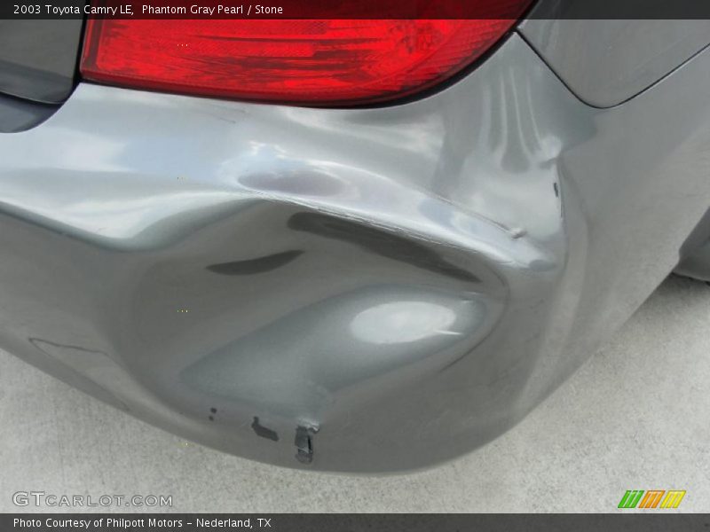 Phantom Gray Pearl / Stone 2003 Toyota Camry LE