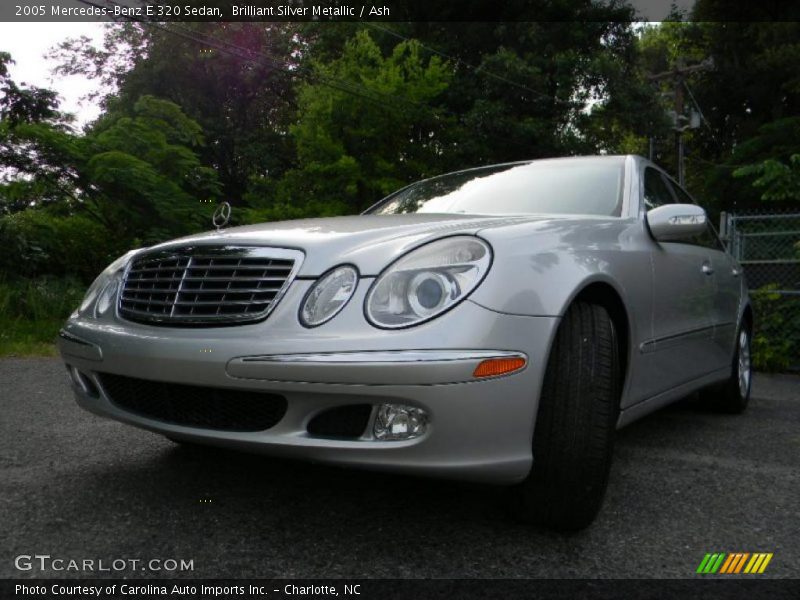 Brilliant Silver Metallic / Ash 2005 Mercedes-Benz E 320 Sedan