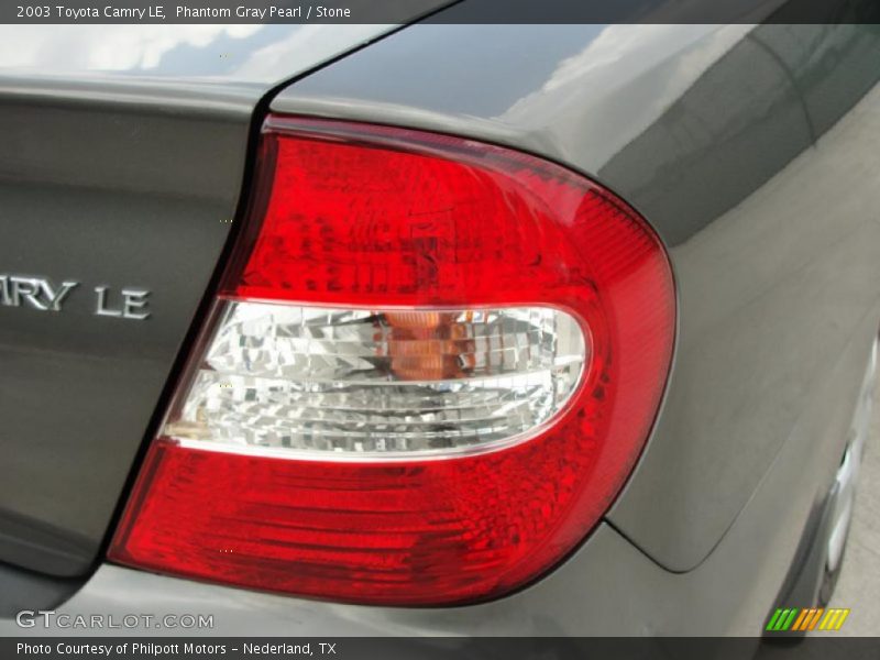 Phantom Gray Pearl / Stone 2003 Toyota Camry LE