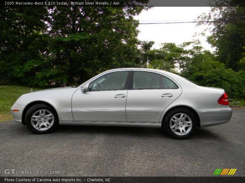 Brilliant Silver Metallic / Ash 2005 Mercedes-Benz E 320 Sedan