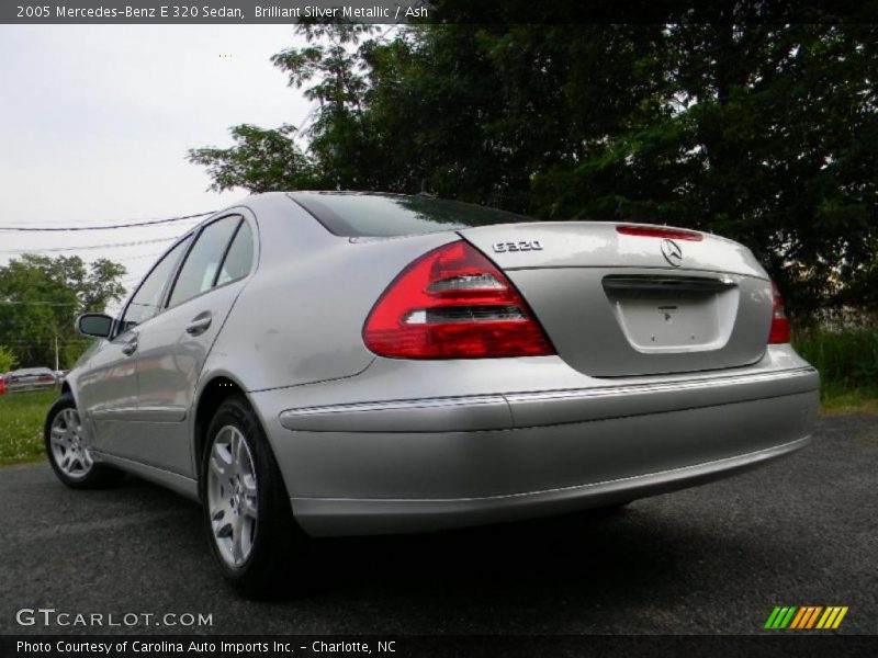 Brilliant Silver Metallic / Ash 2005 Mercedes-Benz E 320 Sedan
