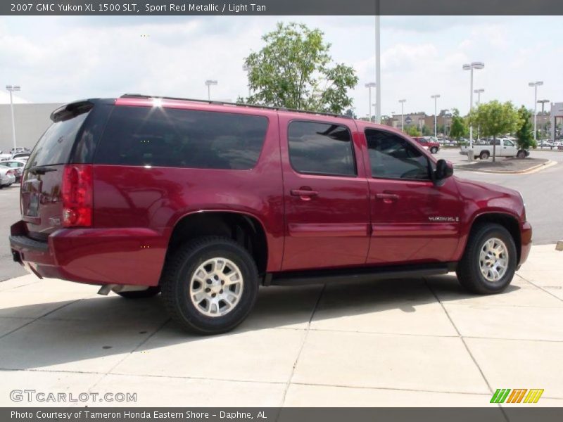 Sport Red Metallic / Light Tan 2007 GMC Yukon XL 1500 SLT