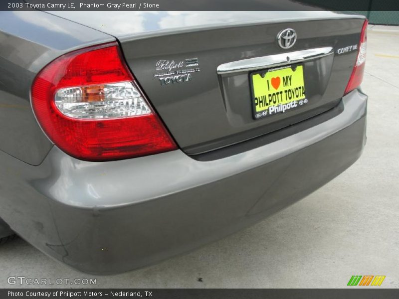 Phantom Gray Pearl / Stone 2003 Toyota Camry LE