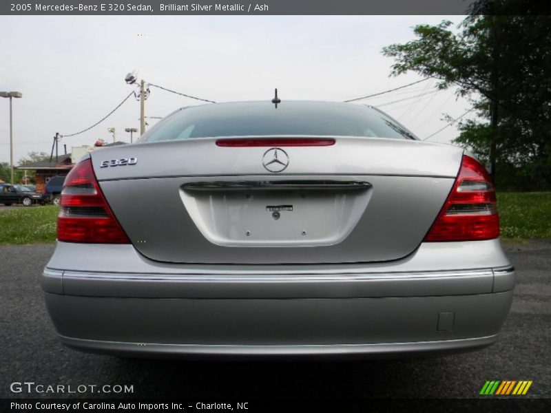 Brilliant Silver Metallic / Ash 2005 Mercedes-Benz E 320 Sedan