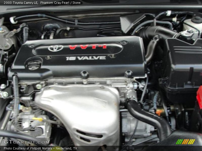 Phantom Gray Pearl / Stone 2003 Toyota Camry LE