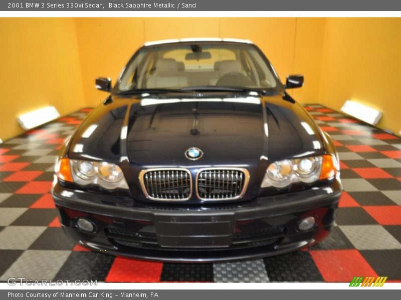 Black Sapphire Metallic / Sand 2001 BMW 3 Series 330xi Sedan