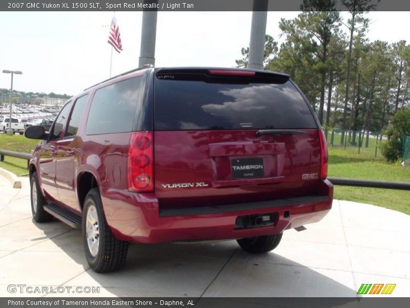 Sport Red Metallic / Light Tan 2007 GMC Yukon XL 1500 SLT