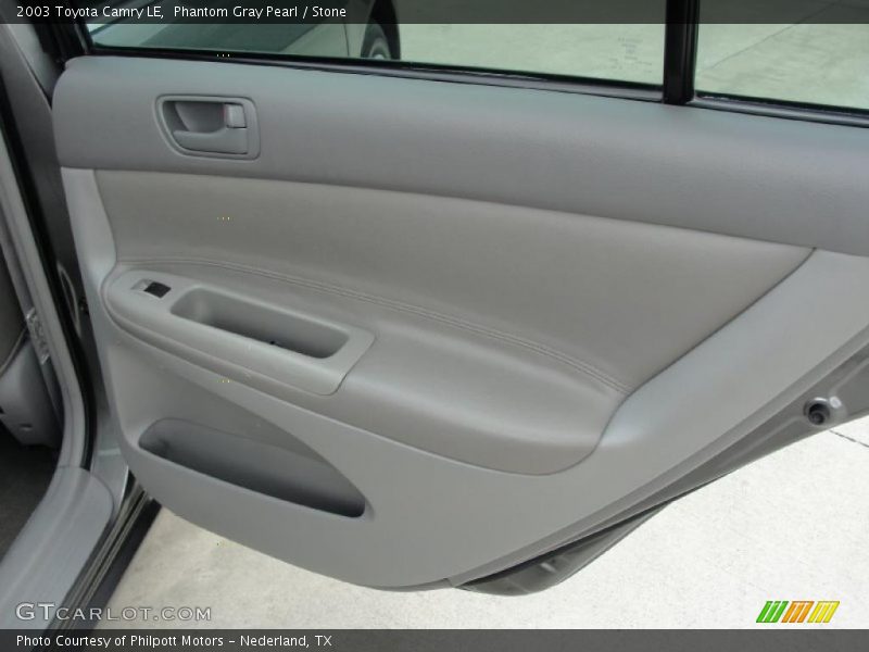 Phantom Gray Pearl / Stone 2003 Toyota Camry LE