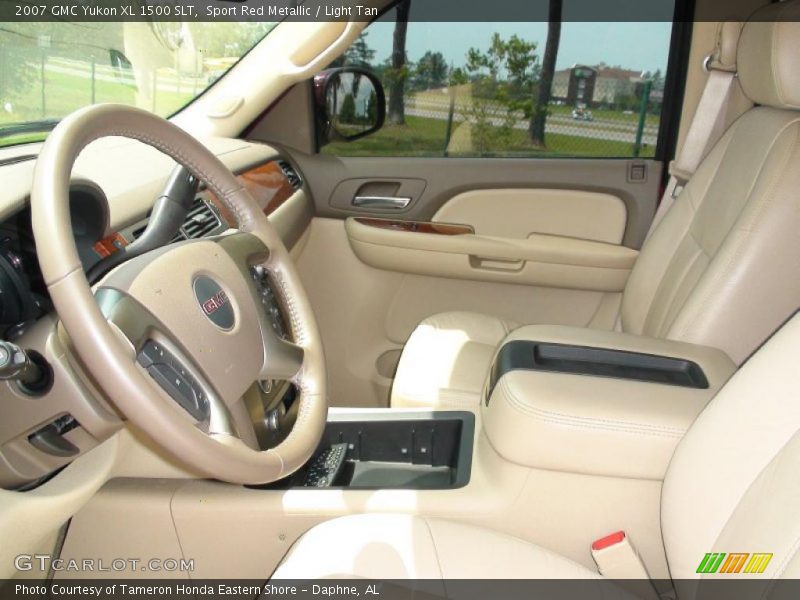 Sport Red Metallic / Light Tan 2007 GMC Yukon XL 1500 SLT