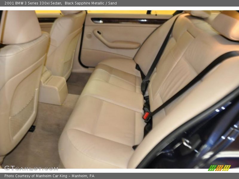 Black Sapphire Metallic / Sand 2001 BMW 3 Series 330xi Sedan