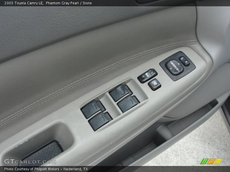 Phantom Gray Pearl / Stone 2003 Toyota Camry LE