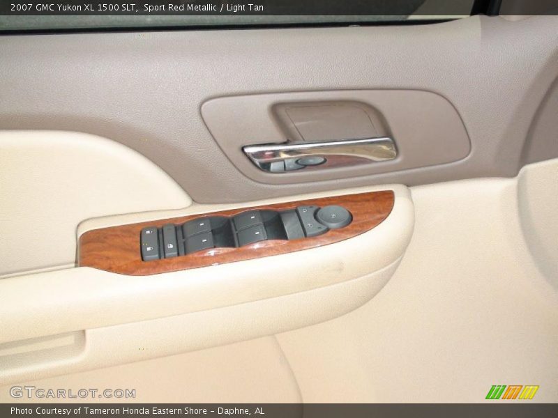 Sport Red Metallic / Light Tan 2007 GMC Yukon XL 1500 SLT