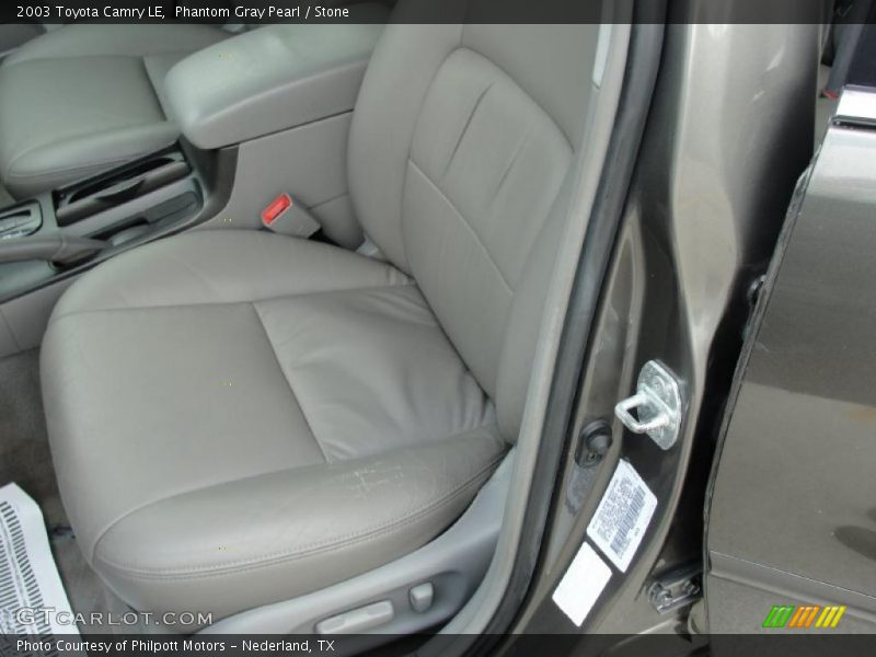 Phantom Gray Pearl / Stone 2003 Toyota Camry LE
