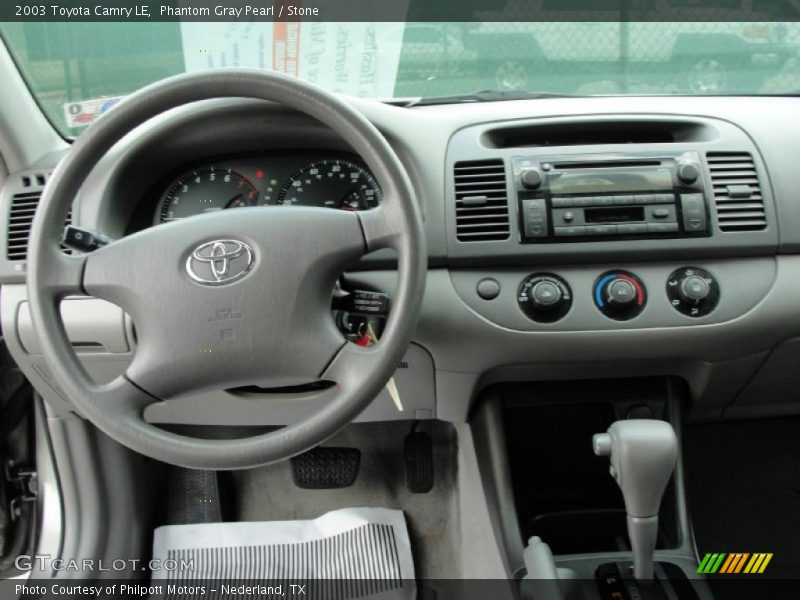 Phantom Gray Pearl / Stone 2003 Toyota Camry LE