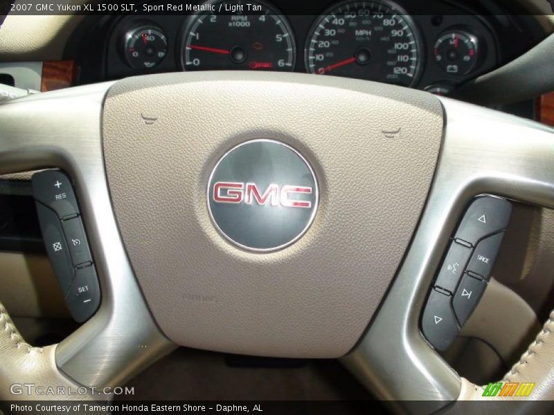 Sport Red Metallic / Light Tan 2007 GMC Yukon XL 1500 SLT