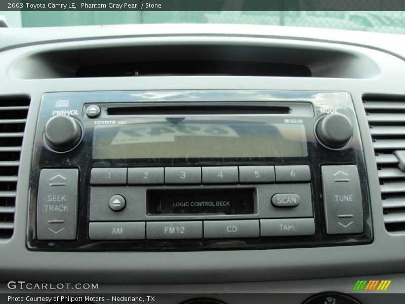 Phantom Gray Pearl / Stone 2003 Toyota Camry LE