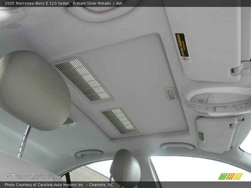 Brilliant Silver Metallic / Ash 2005 Mercedes-Benz E 320 Sedan