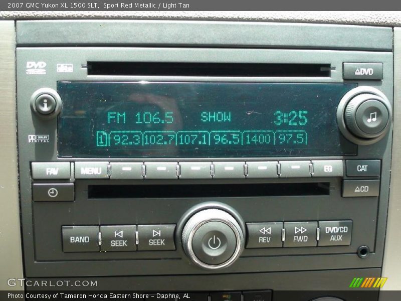 Sport Red Metallic / Light Tan 2007 GMC Yukon XL 1500 SLT