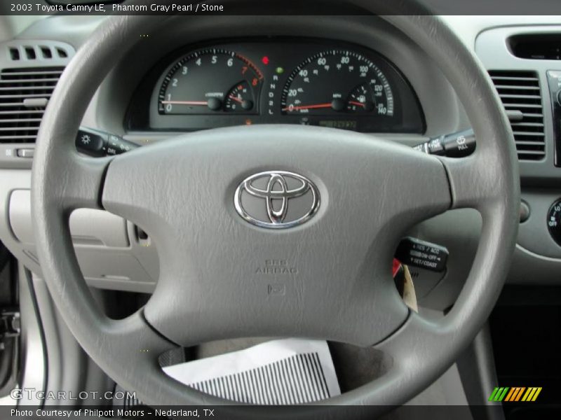 Phantom Gray Pearl / Stone 2003 Toyota Camry LE