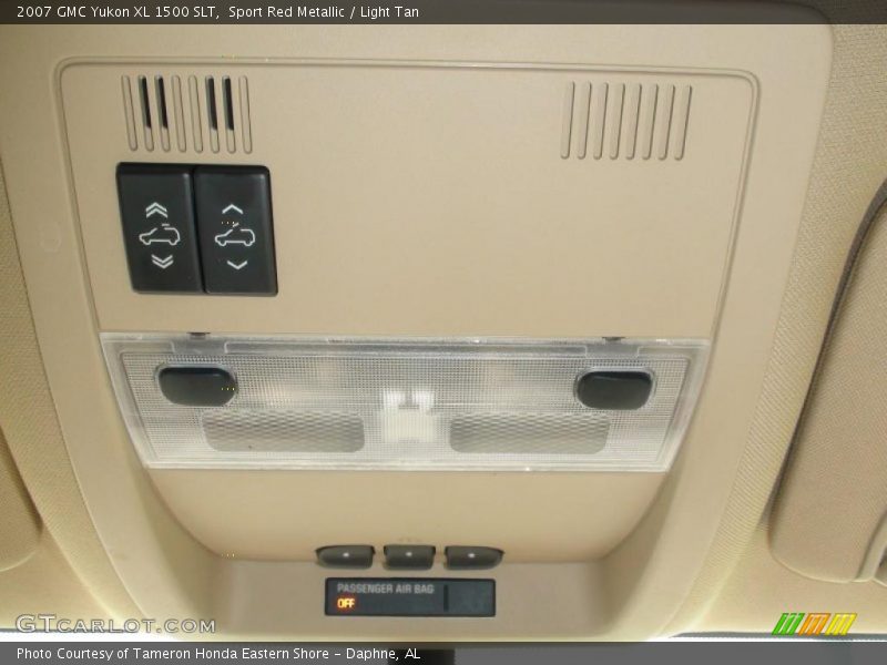 Sport Red Metallic / Light Tan 2007 GMC Yukon XL 1500 SLT