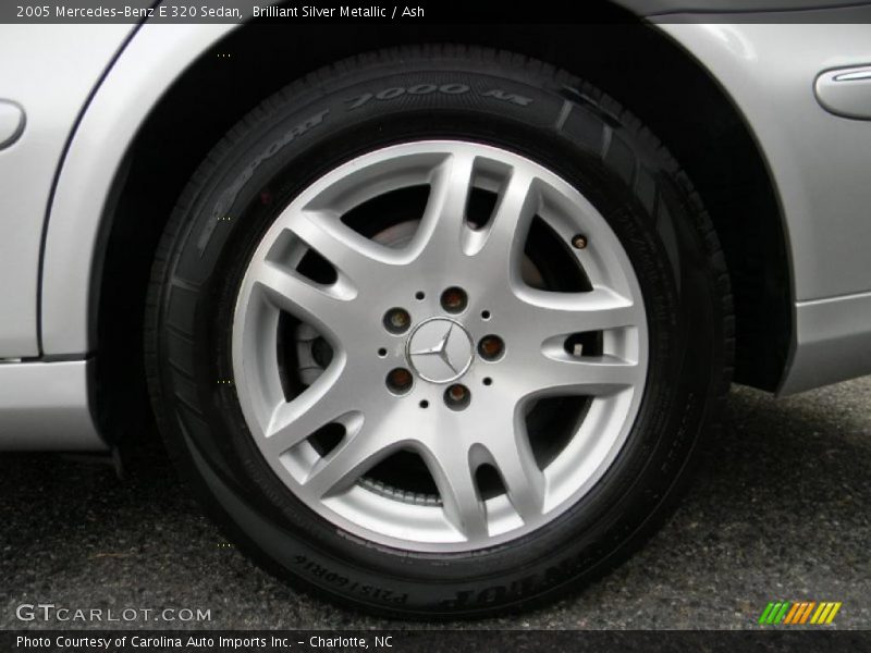 Brilliant Silver Metallic / Ash 2005 Mercedes-Benz E 320 Sedan