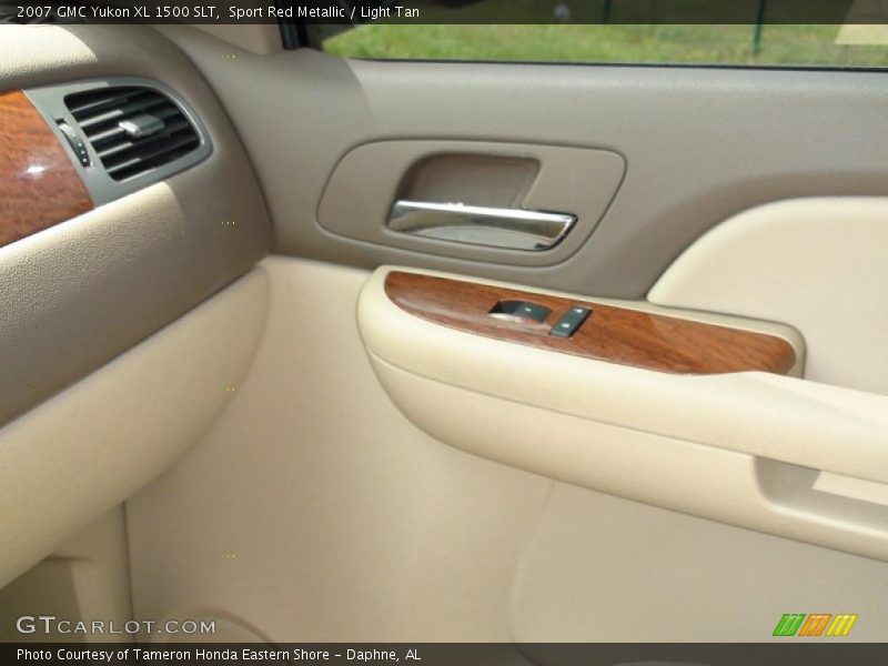 Sport Red Metallic / Light Tan 2007 GMC Yukon XL 1500 SLT