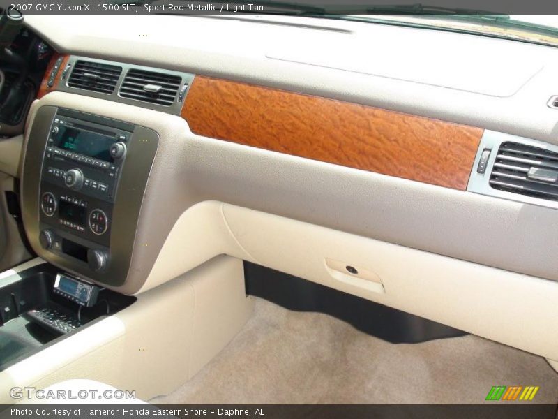 Sport Red Metallic / Light Tan 2007 GMC Yukon XL 1500 SLT