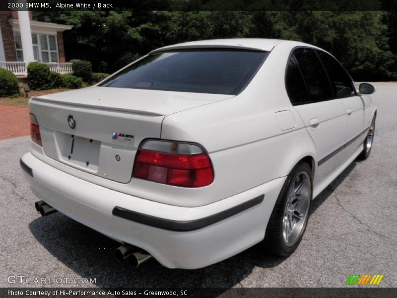 Alpine White / Black 2000 BMW M5