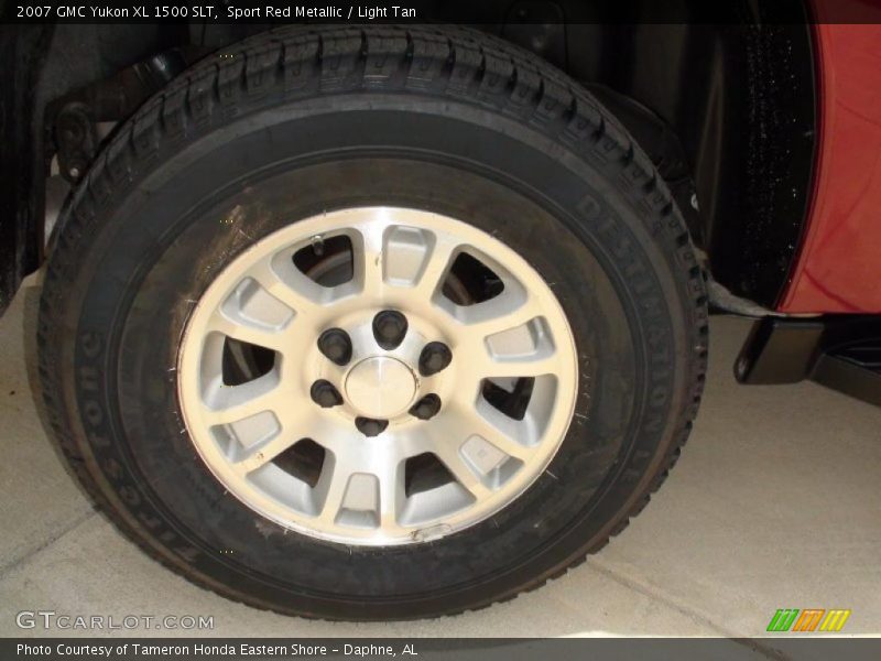 Sport Red Metallic / Light Tan 2007 GMC Yukon XL 1500 SLT
