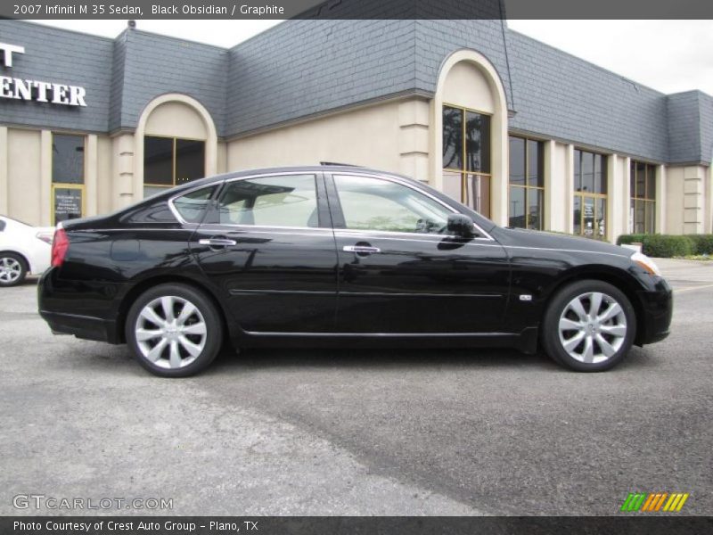 Black Obsidian / Graphite 2007 Infiniti M 35 Sedan