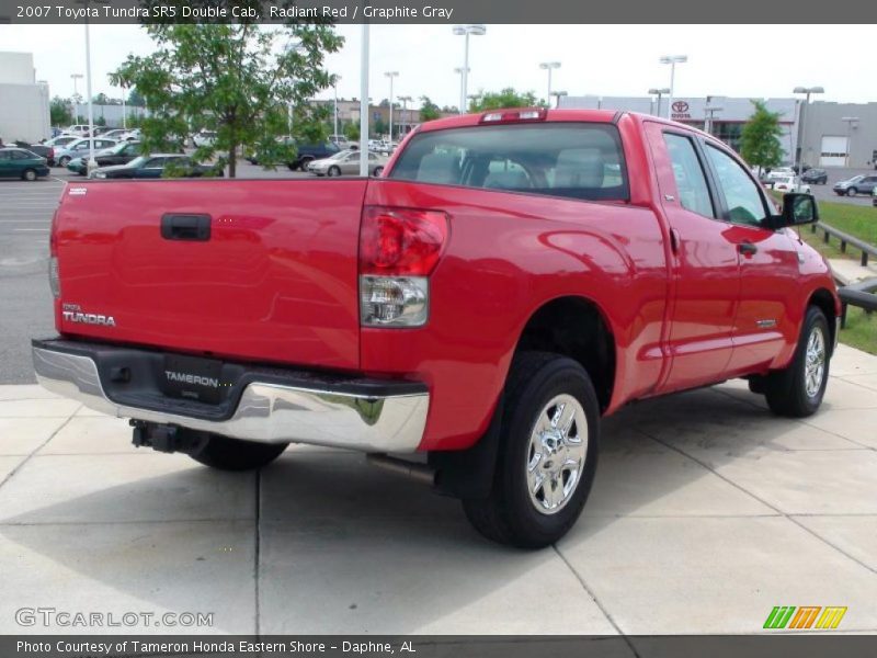 Radiant Red / Graphite Gray 2007 Toyota Tundra SR5 Double Cab
