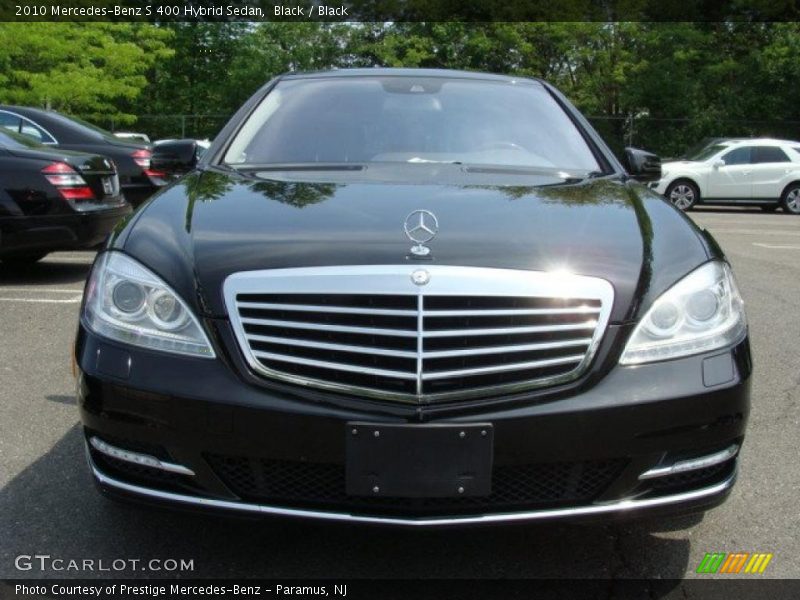 Black / Black 2010 Mercedes-Benz S 400 Hybrid Sedan