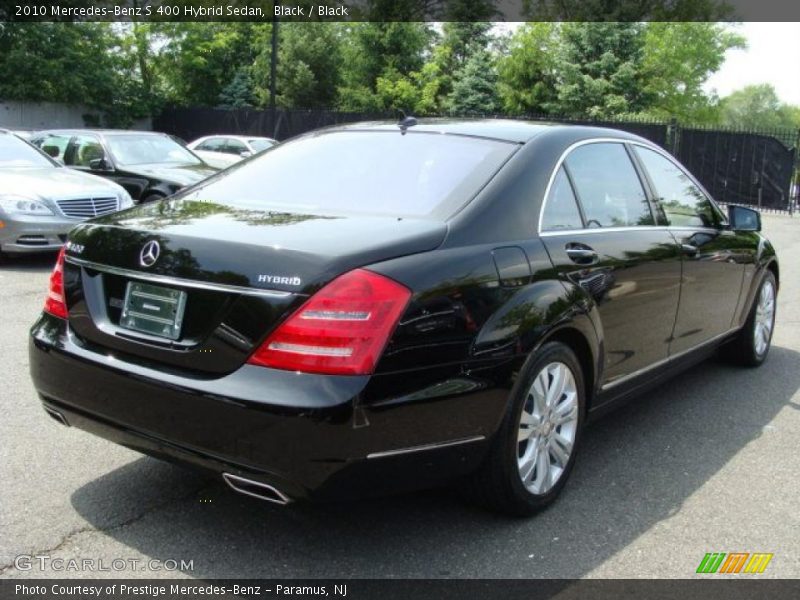 Black / Black 2010 Mercedes-Benz S 400 Hybrid Sedan