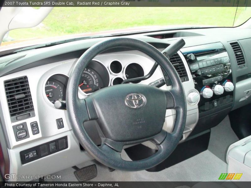Radiant Red / Graphite Gray 2007 Toyota Tundra SR5 Double Cab