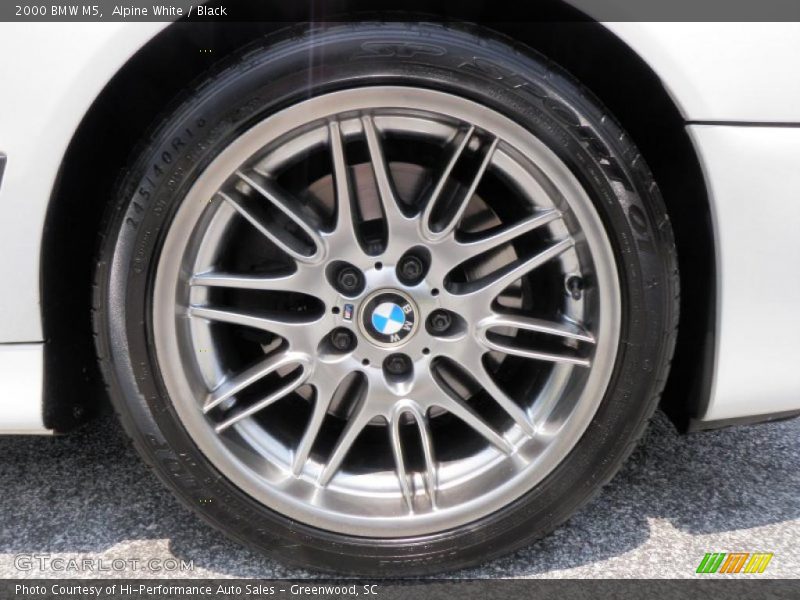 Alpine White / Black 2000 BMW M5