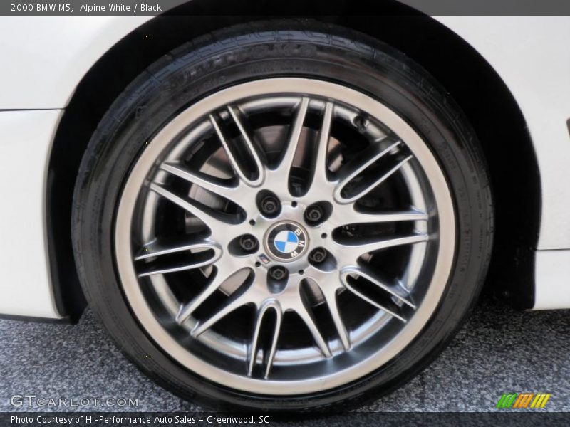 Alpine White / Black 2000 BMW M5
