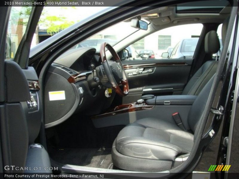 Black / Black 2010 Mercedes-Benz S 400 Hybrid Sedan