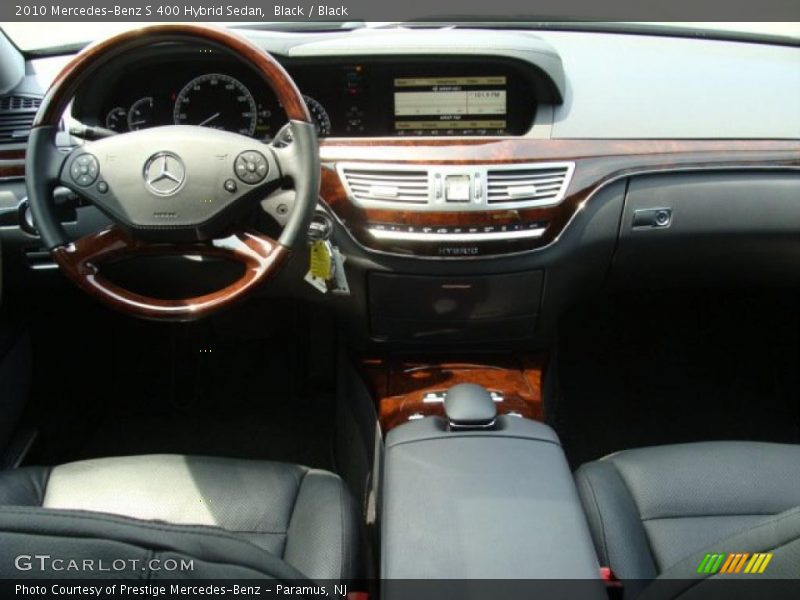 Black / Black 2010 Mercedes-Benz S 400 Hybrid Sedan